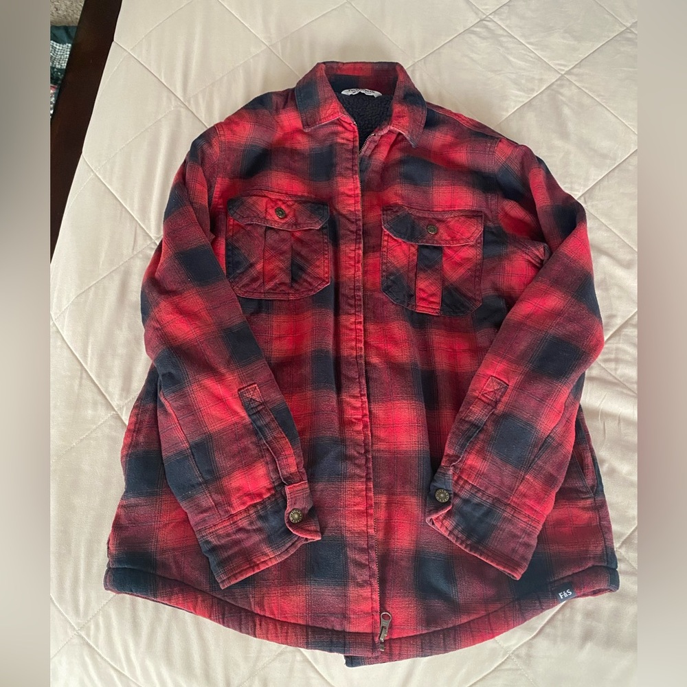 Field and Stream Sherpa lined jacket size Medium